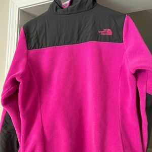 North face pink fleece